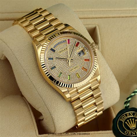 rolex day date pre owned|rolex day date price list.